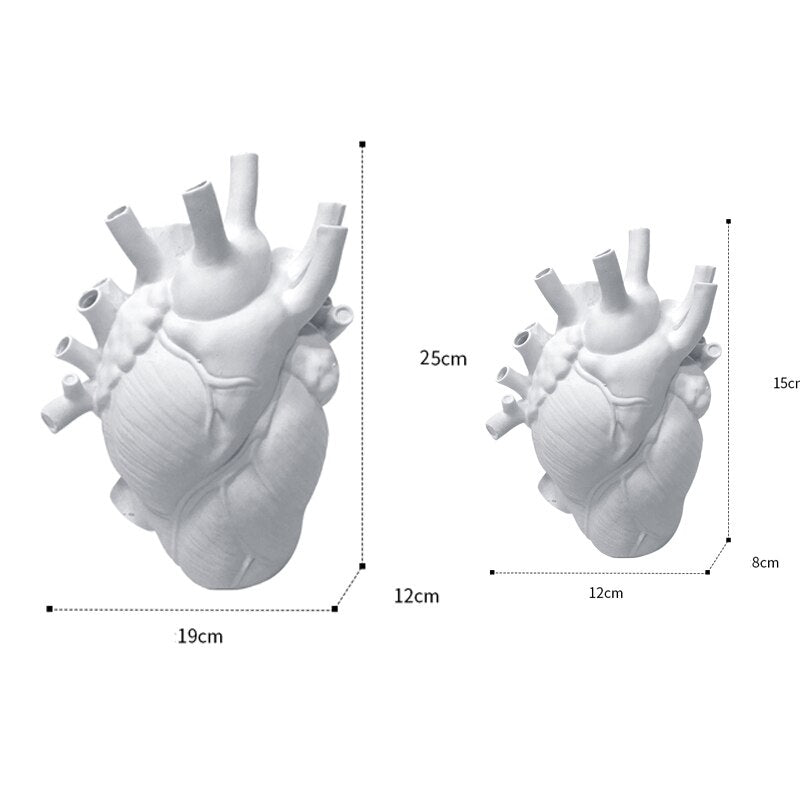 Heart Shape Flower Vase