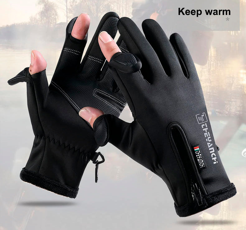 Ski Gloves Fluff Warm